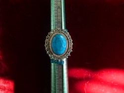 turquoise bead ring